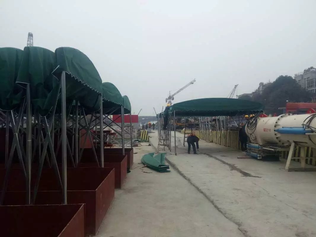 延安甘泉县延安甘泉县中铁二十一局工地移动施工棚